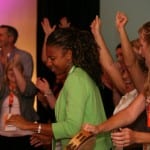 Team building performance; inhibitions gone, working together
