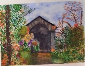 A water color by Abigail Kirsch
