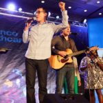 Using music at an event for high energy team building