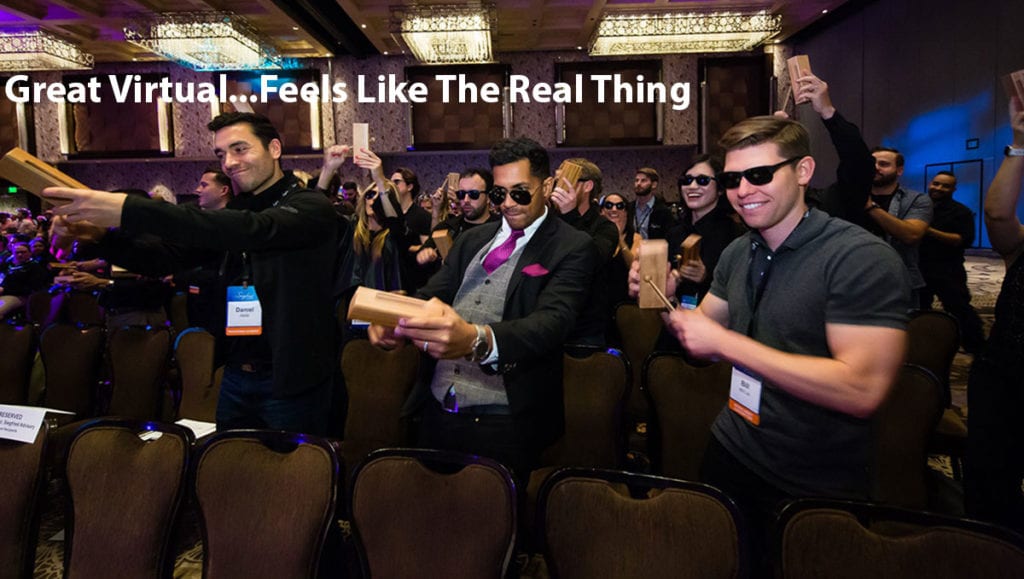 having fun at virtual conferences